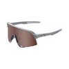 100% S3 Brille Soft Tact Stone Grey-HiPER Crimson